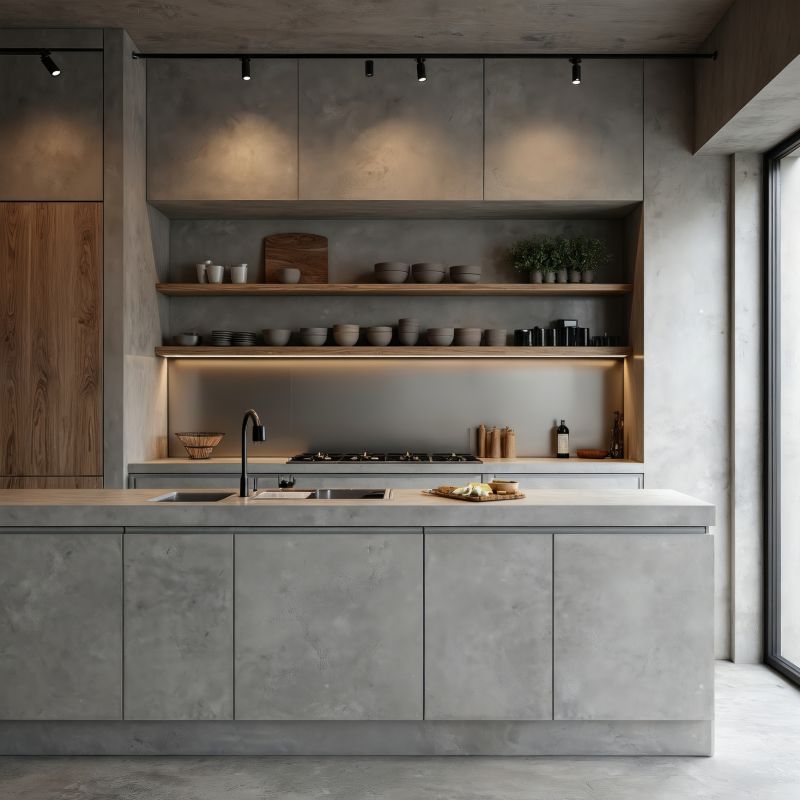 Cement Countertop Pouring in Marin County, CA