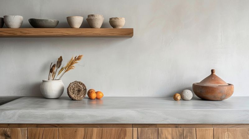 Concrete Counter Installation in Napa, CA